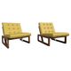 Pair of Mid Century Modern lounge chairs by Branko Ursic for Stol Kamnik.