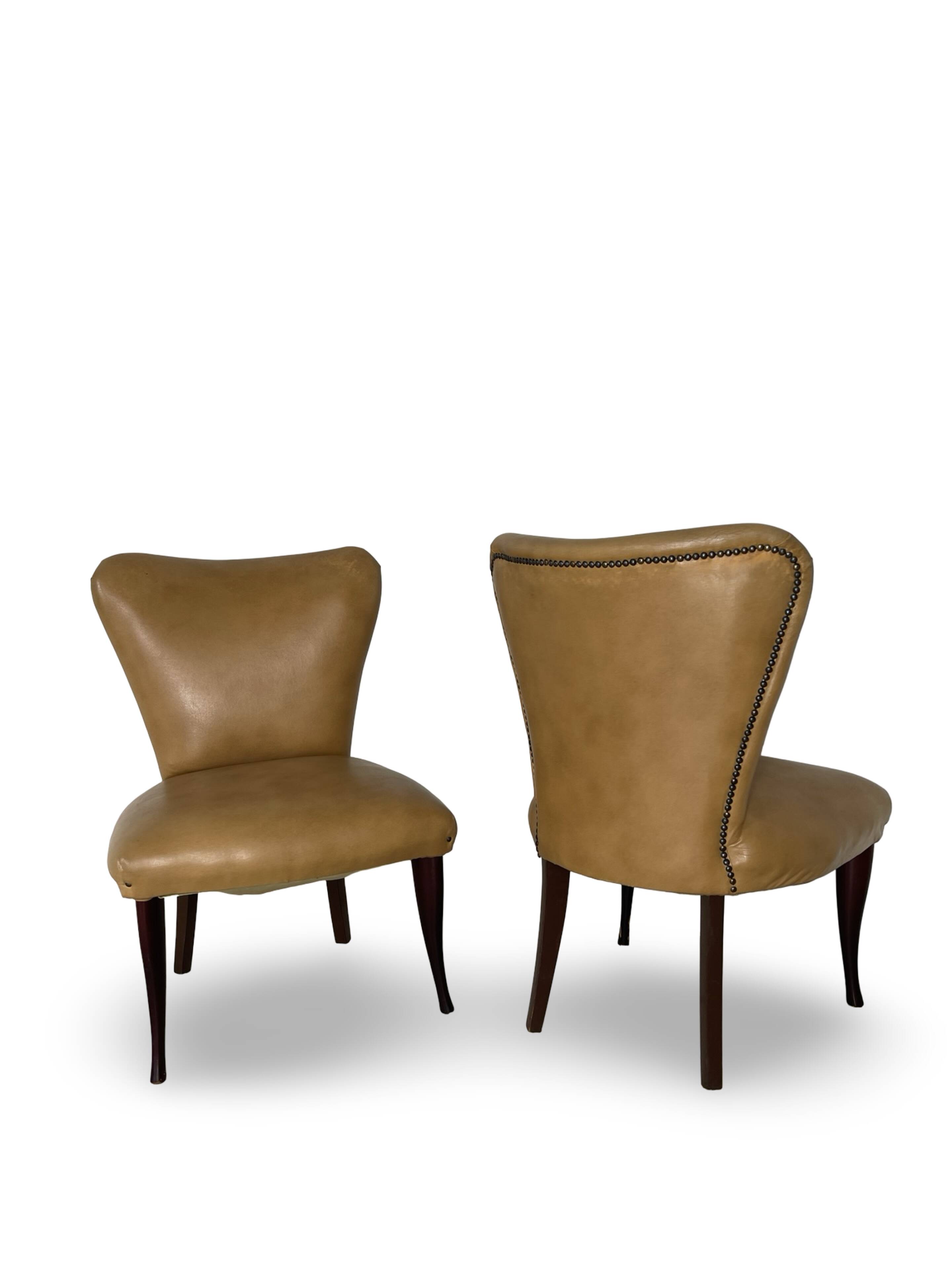 Chaises d'appoint italiennes années 1960