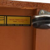 Magazine LP Caddy Rack by Rolf Hesland for Bruksbo, Norway 1970s