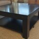 Table basse en bois massif