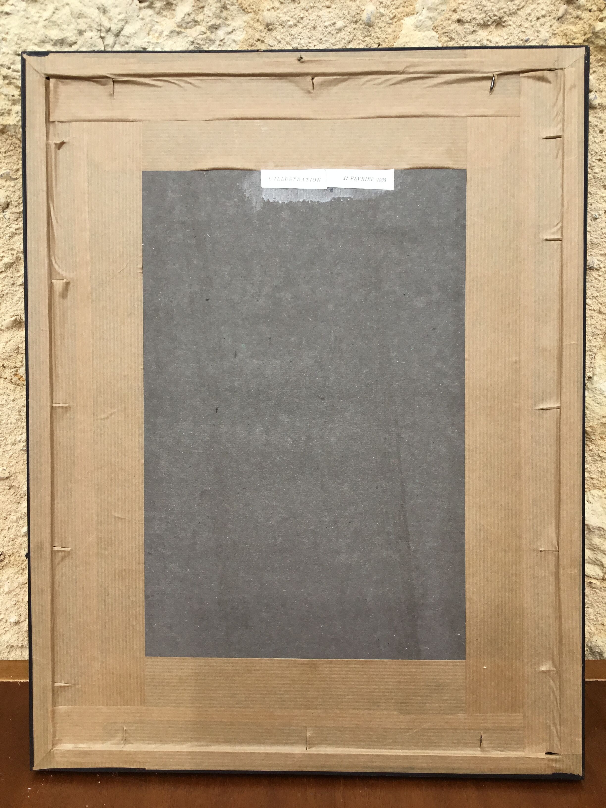 Illustration with delahaye cars advertising