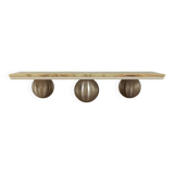 Onyx Coffee Table with Round Feet