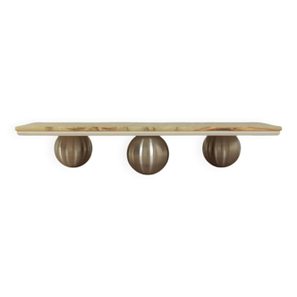 Table basse Onyx avec pieds ronds