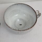 5 Tasses à café en grès Ratilly / Pierlot