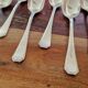 Christofle - Set of 7 table spoons model America, Design Luc Lanel