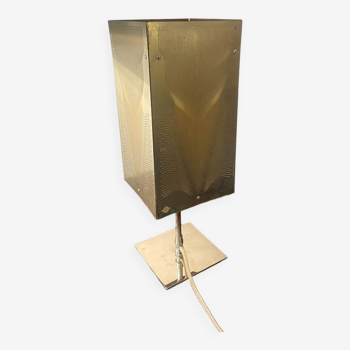 Luc Gensollen lamp, gold metal, 2005