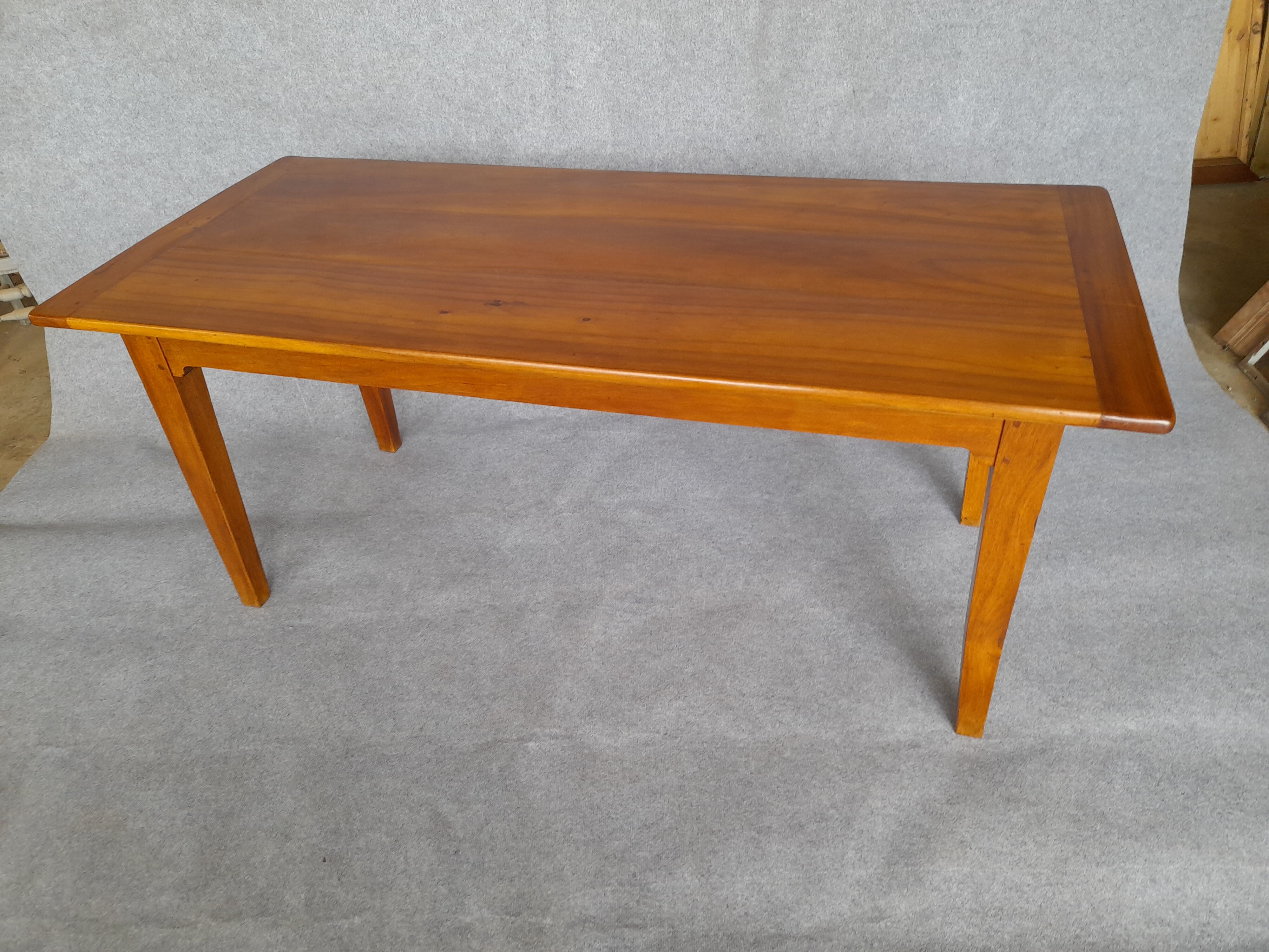 Old walnut farmhouse table