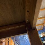 Solid oak farmhouse table