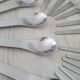 18 stainless steel Space Age place settings / Spoon Fork Knife