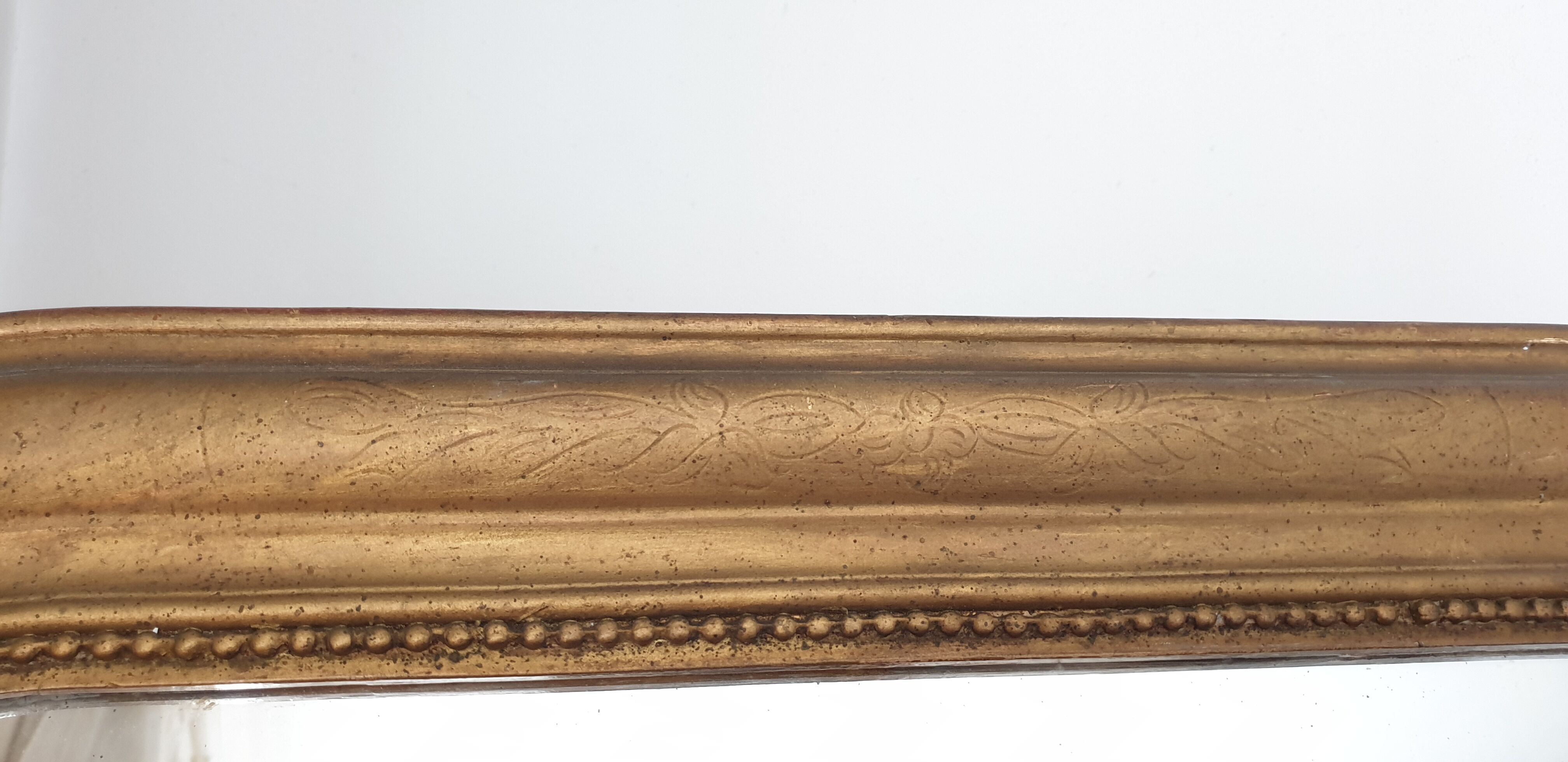 Louis-Philippe mirror 19th century gilded wood