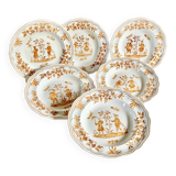 6 soup plates Longchamp Decors Moustiers Olérys