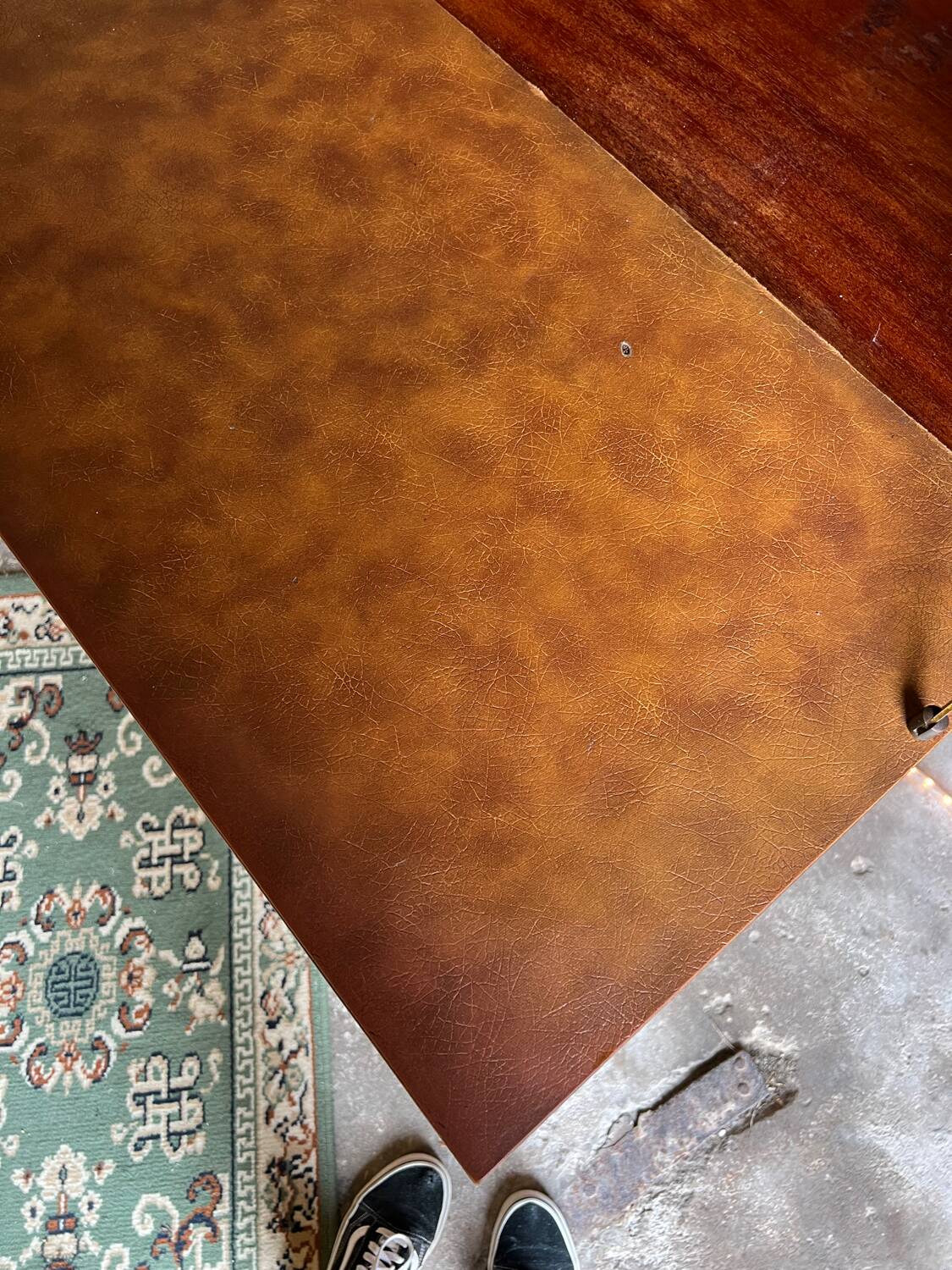 Vintage display cabinet secretary