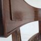 1920-30s, carved wood armchair, design after Georges Jacob, reupholstered.