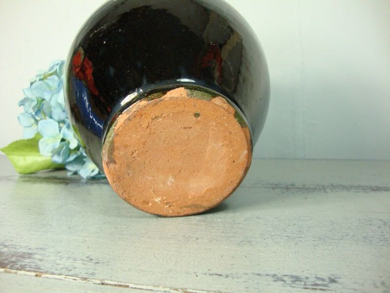 Ceramic jug, retro, vintage.