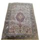 Qom/Ghom carpet, multicoloured (brown, yellow, blue, red), 135x210cm, Iran