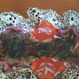 Vallauris enameled dish