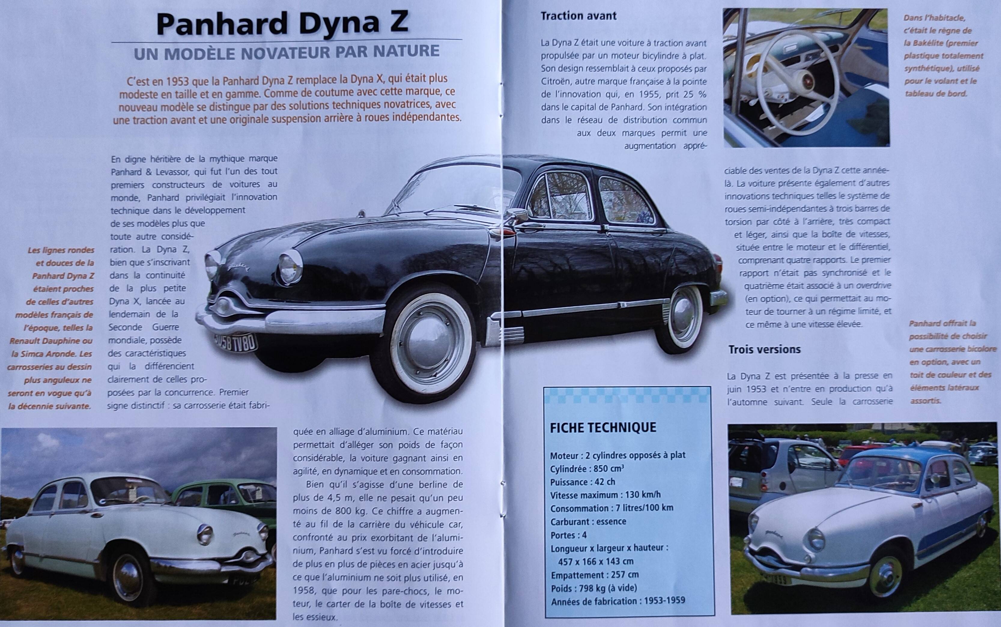 Taxi "Panhard Dina Z" (1953) 1:43 scale
