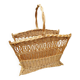 Wicker magazine rack
