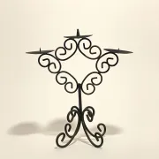Four-legged candelabrum