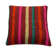 Vintage turkish kilim cushion cover 40x40cm