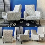 Set of armchairs airborne 1960