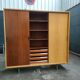Vintage wardrobe 3 sliding doors