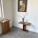 Dudouyt Courtray oak art deco console table