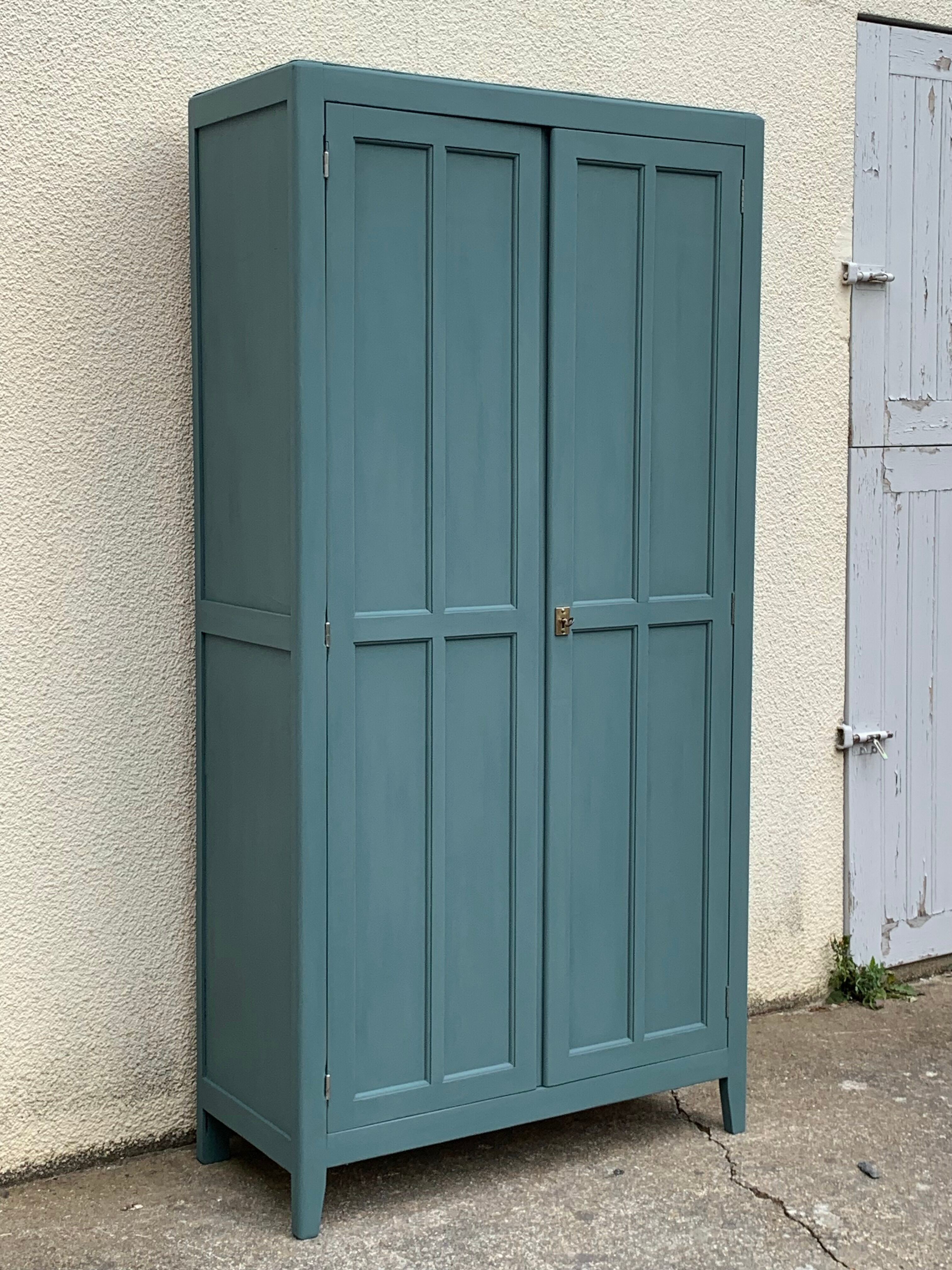 Parisian wardrobe art deco panel 1940
