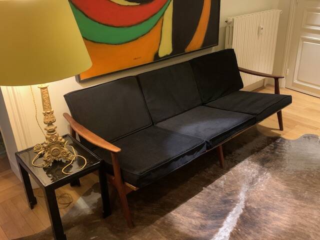 Ensemble canapé et 2 fauteuils danois, 1960