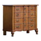 Commode vintage danoise de style brutaliste en chêne clair, dans le style de Henning Kjærnulf, années 1960