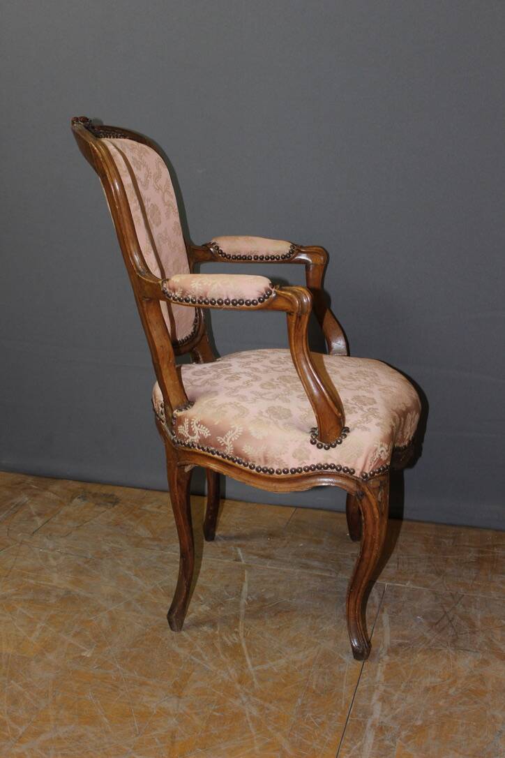 Louis XV Period Armchair In Beech XVIII
