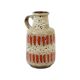 Fat Lava West Germany Earthenware Scheurich Lora Vase Orange 408-40