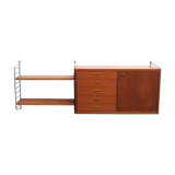 Wall unit with drawers by Nisse Strinning