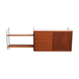Wall unit with drawers by Nisse Strinning