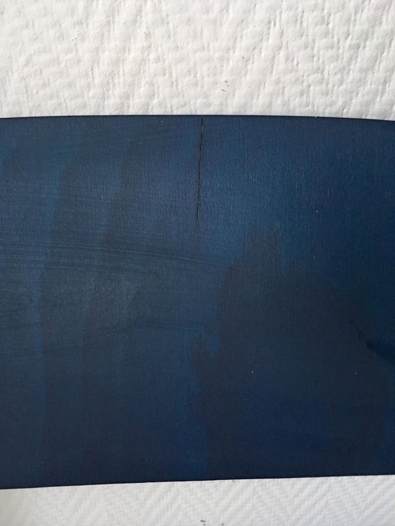 4 fauteuils empilables minimalistes en métal bleu et contreplaqué par Gijs van der Sluis