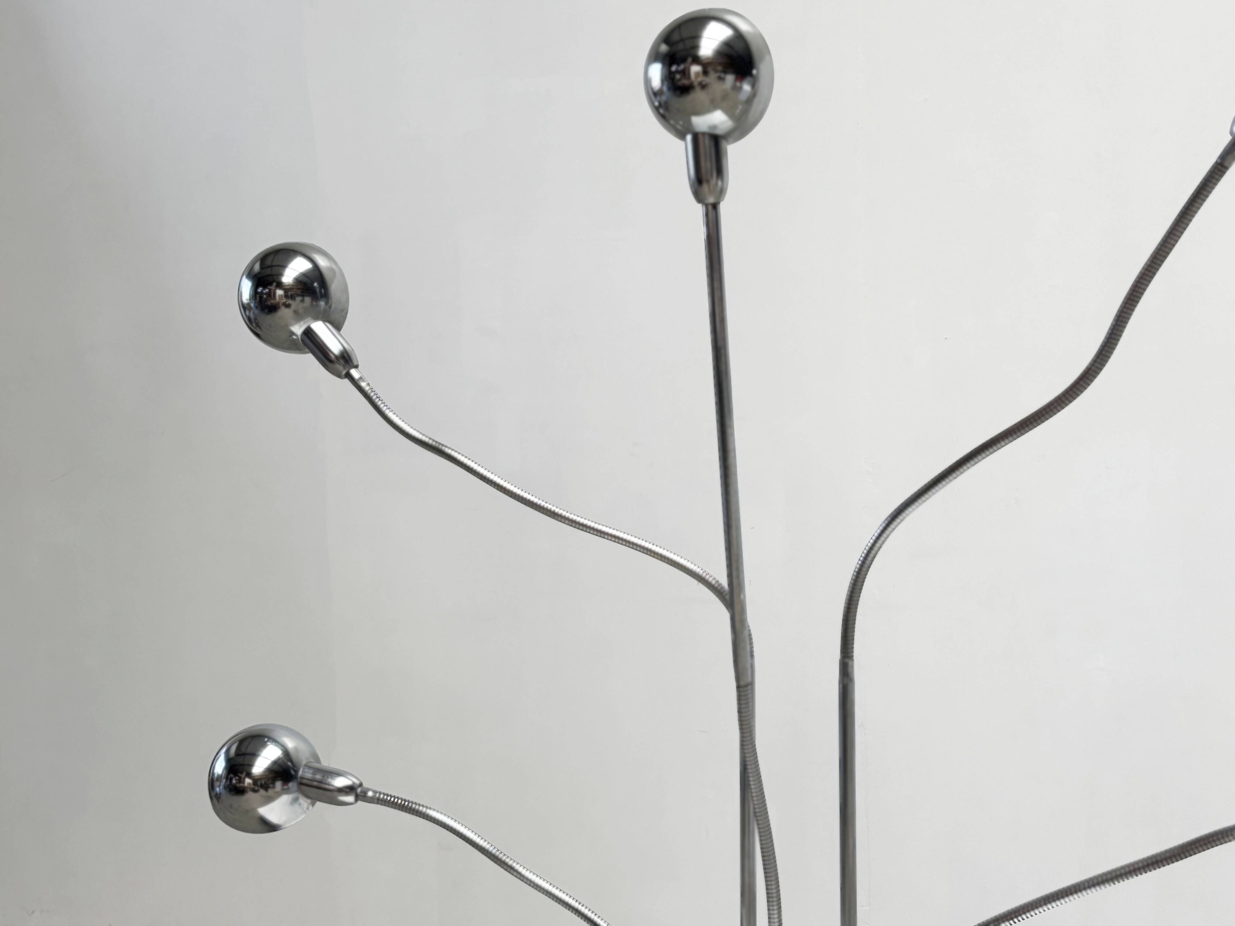 Hydra Floor Lamp by Pierre Folie for Jacques Charpentier