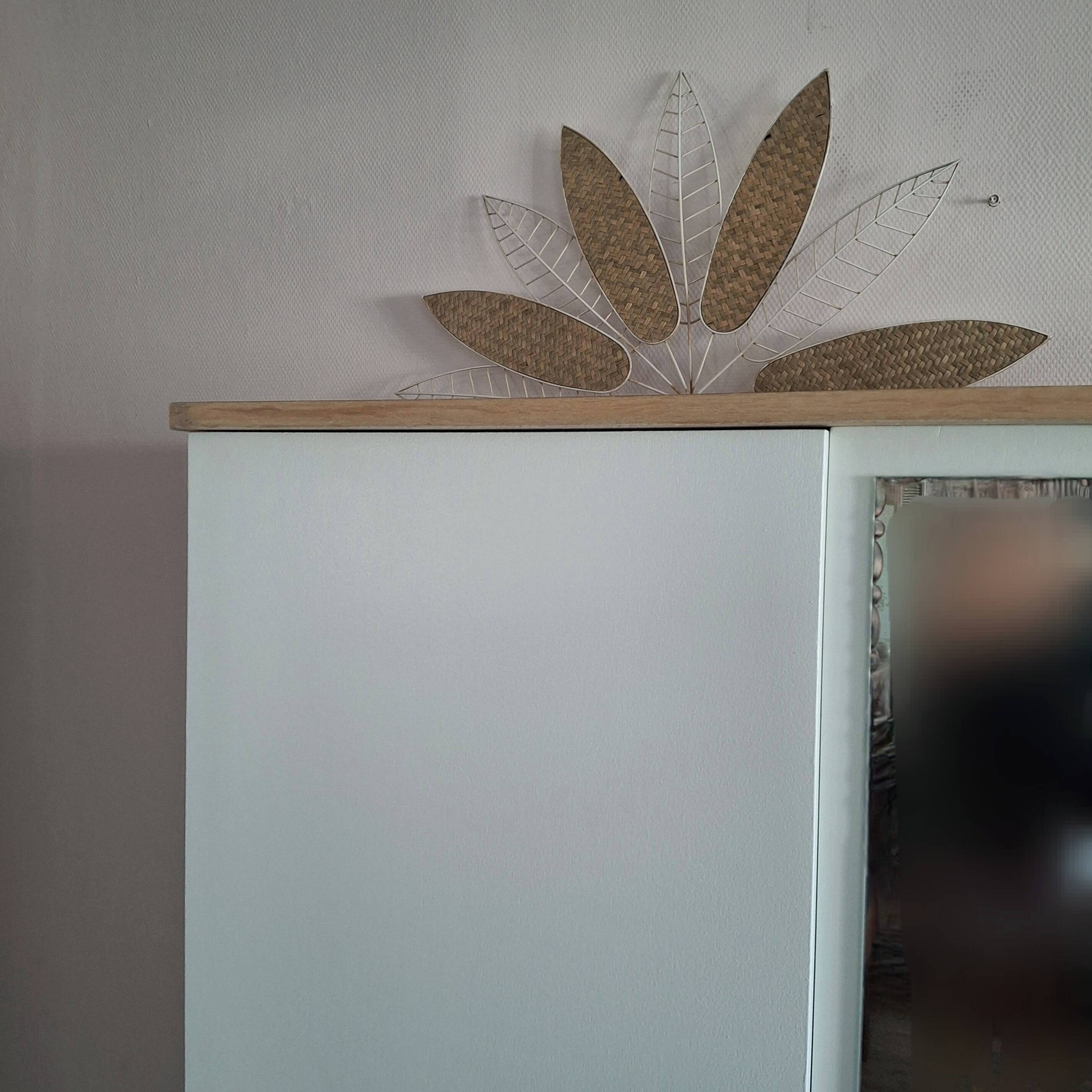 Armoire vintage années 60 relookée