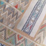 Old oriental carpet, kilim, 50s - 206 x 125cm