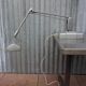Floating industrial dazor desk lamp
