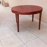 Round table in vintage Rio rosewood