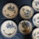 14 dinner plates + 2 "Chardons" dishes from Gien