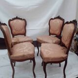 4 Louis XV style chairs