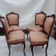 4 Louis XV style chairs