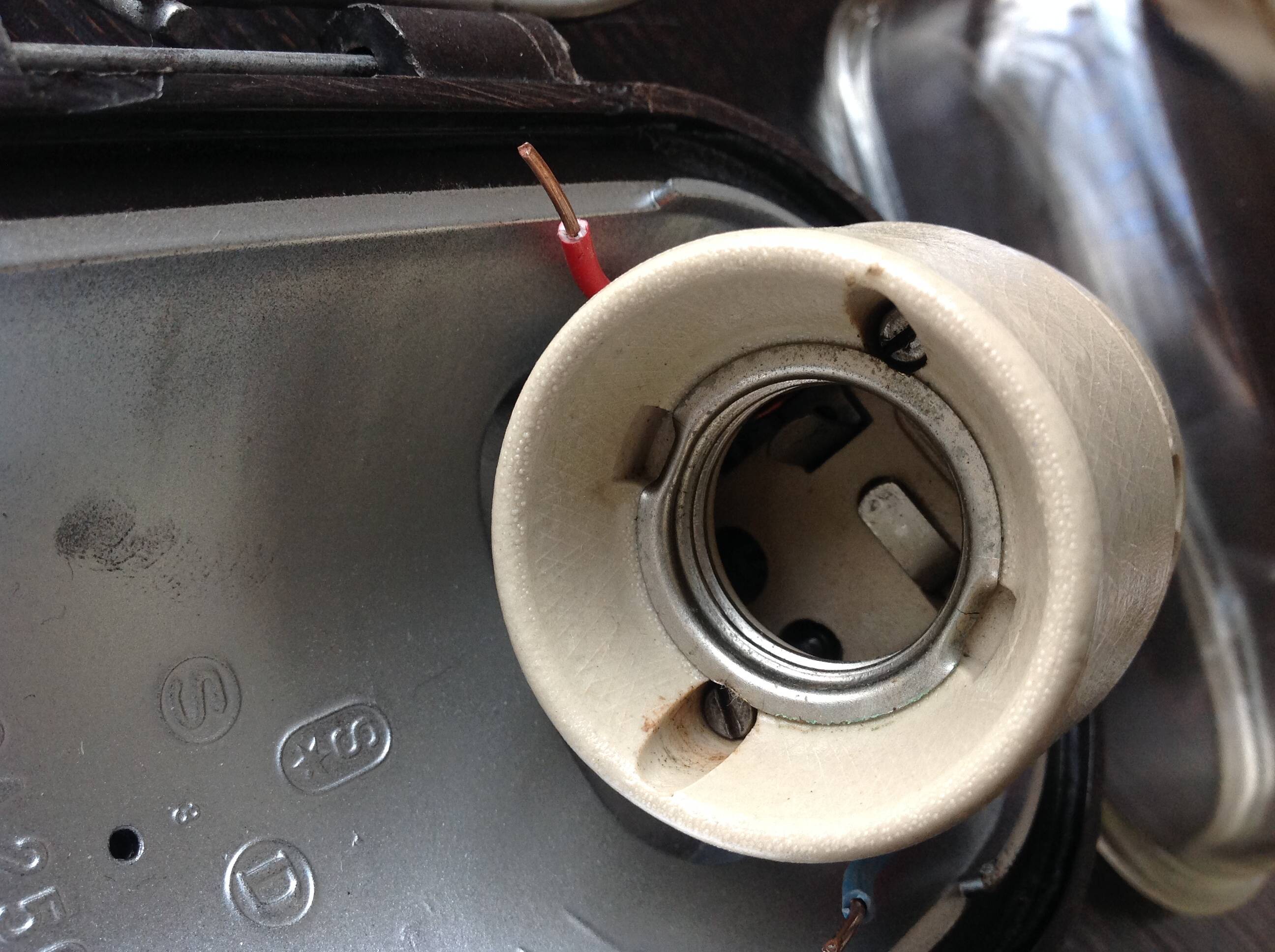 Industrial style porthole wall light, 50s-60s