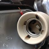 Industrial style porthole wall light, 50s-60s