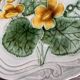 Set of 3 Small Barbotine Plates Villeroy & Boch Schramberg