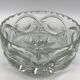 FRUIT CUTTER, SALAD BOWL in Solid CRYSTAL decorated with Hand-Cut PATTERNS