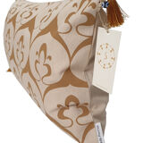 Ottoman beige cushion cover / ochre havane - 30 x 50