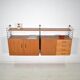 Musterring Tomado Shelving System Teak 1960s  Wall unit Vintage 