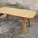 1970s rattan dining table